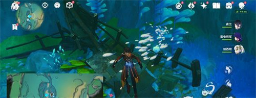 原神海底生物殘骸在哪