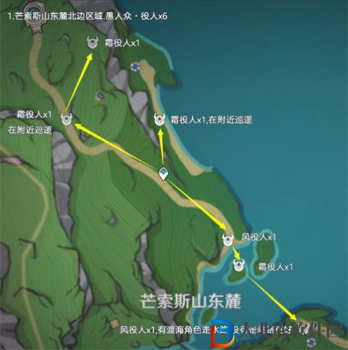 原神4.1愚人眾役人位置分布