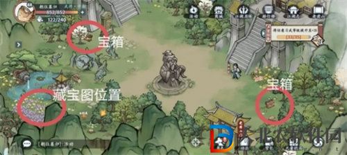 方寸對決老君山寶箱位置在哪