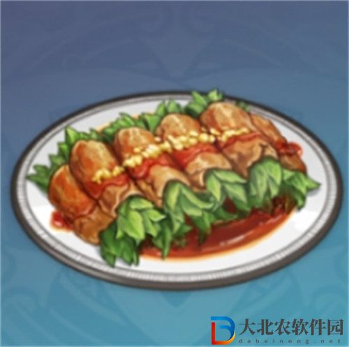 原神獸肉薄荷卷怎么制作