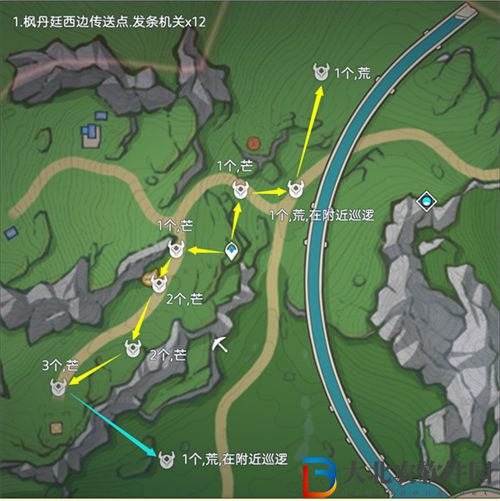 原神齒輪素材速刷路線一覽