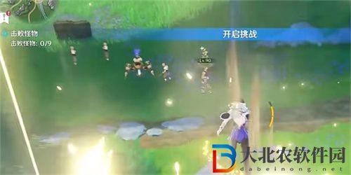 原神效能模擬實戰環怎么玩
