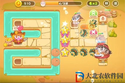 保衛蘿卜4波仔很忙34關怎么過