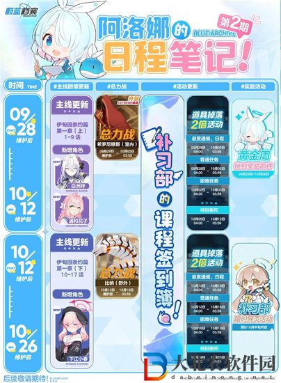 蔚藍檔案10月活動有哪些