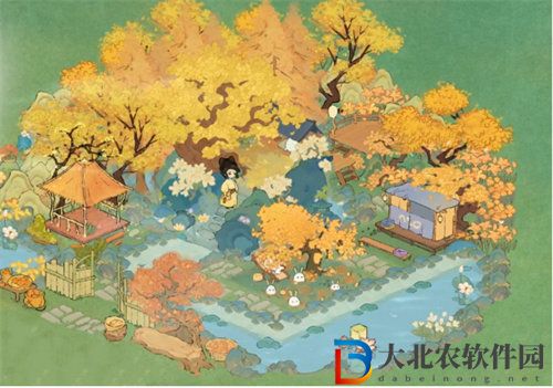 桃源深處有人家初秋風格怎么布局