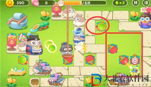 保衛蘿卜4七夕鵲橋會第4關怎么過