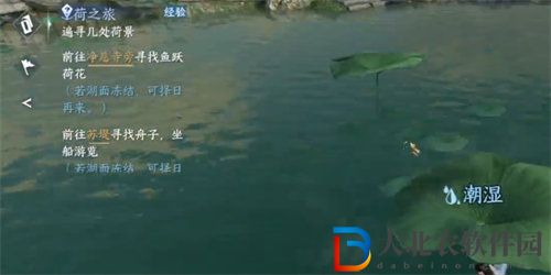 逆水寒荷之旅任務怎么玩