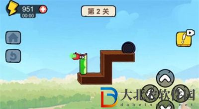 貪吃的蘋果蛇第2關通關