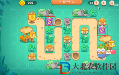 保衛蘿卜4臥兔藏龍第7關怎么過