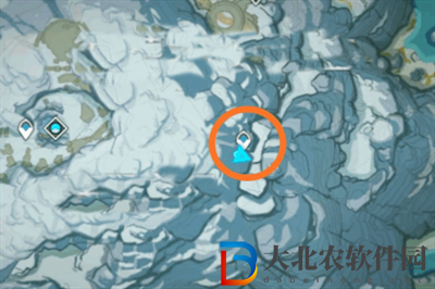 原神雪山石碑密室入口