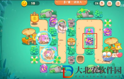 保衛蘿卜4臥兔藏龍第7關怎么過