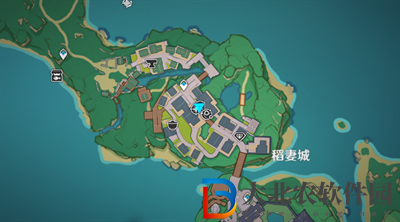 原神稻妻志村屋志村勘兵衛位置