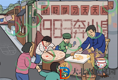 文字成精懷舊糖畫怎么過關