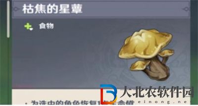 原神枯焦的星蕈怎么獲取