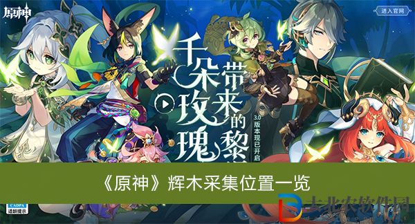 原神輝木怎么采集-原神輝木采集位置一覽