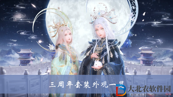 閃耀暖暖三周年套裝外觀
