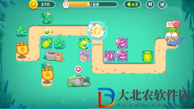 保衛蘿卜4臥兔藏龍第8關怎么過