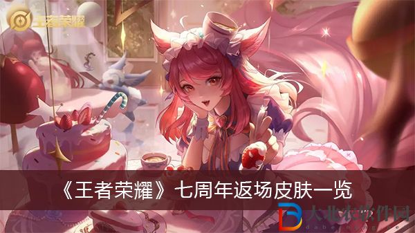 王者榮耀七周年返場皮膚