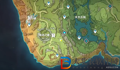 原神3.0須彌地靈龕位置