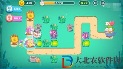 保衛蘿卜4臥兔藏龍第6關怎么過