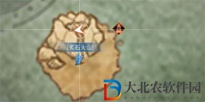 明日之后炙石火山寶箱位置