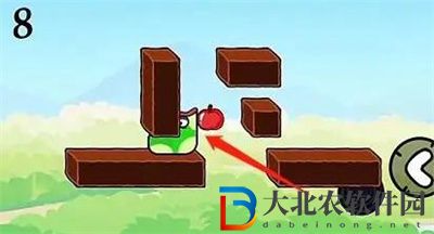 貪吃的蘋果蛇第8關通關