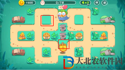保衛蘿卜4臥兔藏龍第11關怎么過