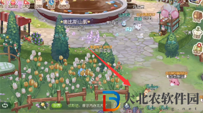 奧比島手游手游魔法蒲公英位置