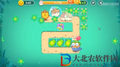 保衛(wèi)蘿卜4臥兔藏龍第4關(guān)怎么過
