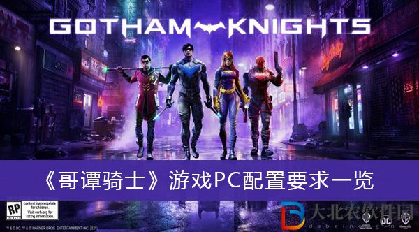 哥譚騎士游戲PC配置要求