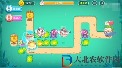 保衛蘿卜4臥兔藏龍第6關怎么過