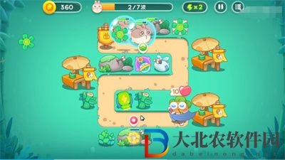 保衛(wèi)蘿卜4臥兔藏龍第4關(guān)怎么過