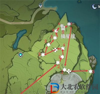 原神塞西莉亞花采集路線攻略