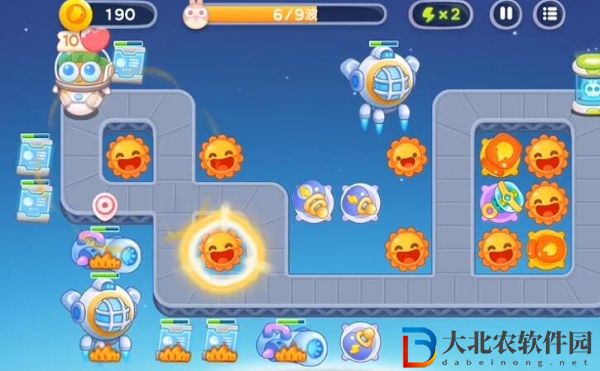 保衛蘿卜4太空穿越第38關通關攻略