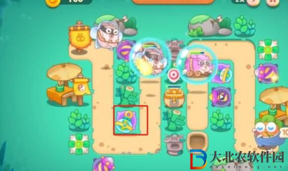保衛蘿卜4臥兔藏龍第7關攻略