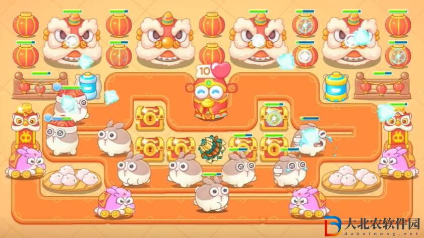 保衛蘿卜4新春大集14關攻略
