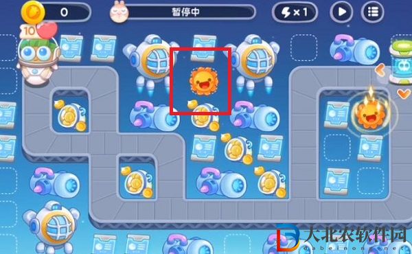 保衛蘿卜4太空穿越第38關通關攻略