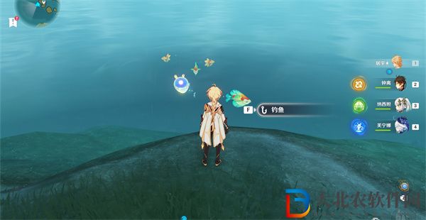原神沉玉谷釣魚點在哪