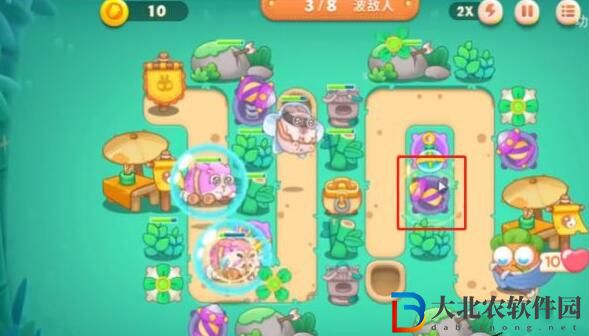 保衛蘿卜4臥兔藏龍第7關攻略