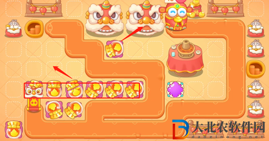 保衛(wèi)蘿卜4新春大集第5關(guān)攻略
