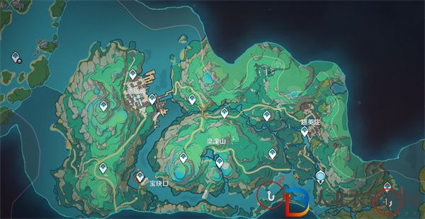 原神沉玉谷釣魚點在哪