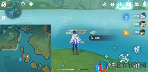 原神4.4新增釣魚點位置大全