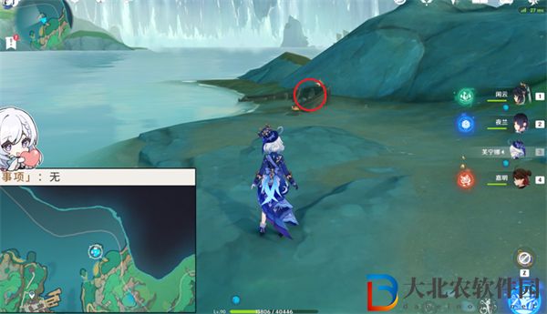 原神4.4沉玉谷挖掘?qū)毾湮恢么笕?></p><p>11、【挖掘?qū)毾?1】：前往古茶樹(shù)坡西側(cè)岸邊，在樹(shù)下挖掘即可。</p><p style=