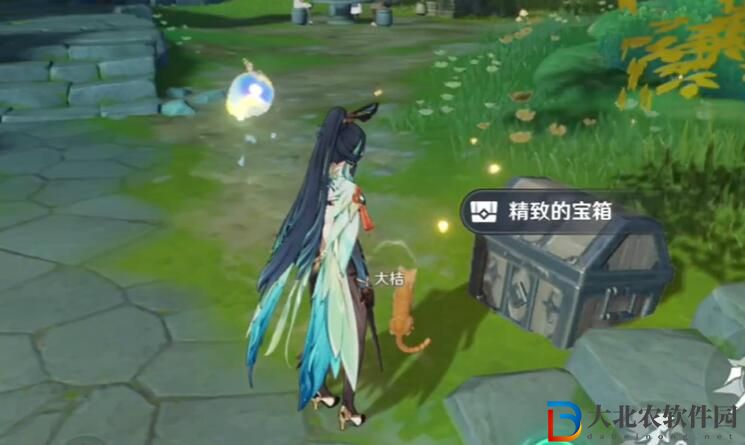 原神鵜鶘嘴里的魚寶箱怎么拿