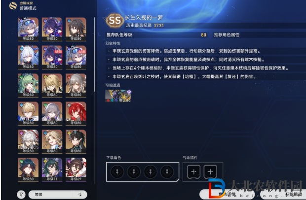 崩壞星穹鐵道長生久視的一幕陣容推薦