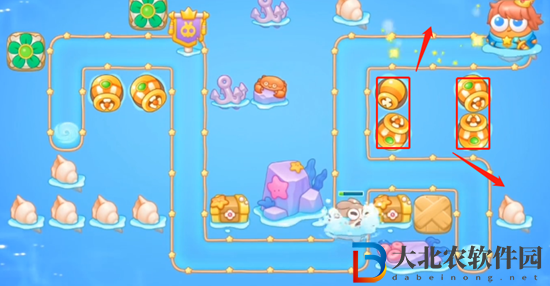 保衛蘿卜4海的閨女第2關通關攻略