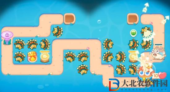 保衛(wèi)蘿卜4海的閨女第7關(guān)通關(guān)攻略