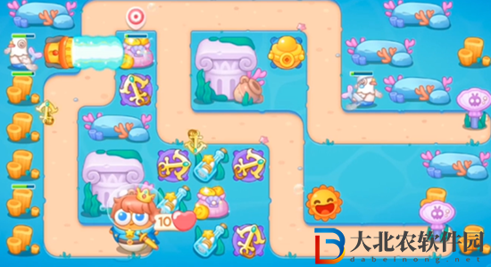 保衛蘿卜4海的閨女第5關通關攻略