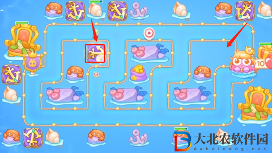 保衛蘿卜4海的閨女第8關通關攻略