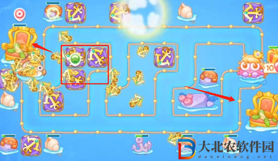 保衛蘿卜4海的閨女第8關通關攻略